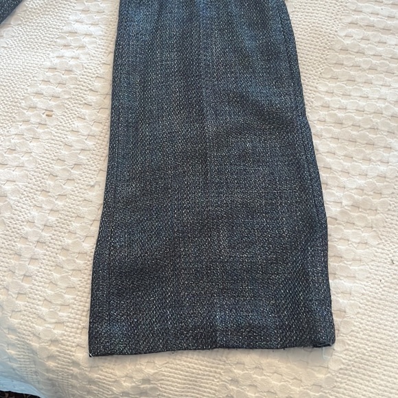 Perfect fall dressy pants/ great condition/ navy & blue - Picture 4 of 7